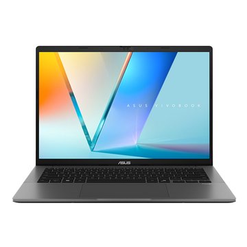 ASUS 華碩 Vivobook S14 S3407CA-0062G225H 夜幕灰(14"/Ultra 5 225H/16G/512G SSD/180度轉軸/W11)筆電