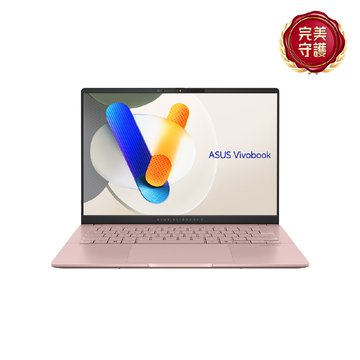 ASUS 華碩 Vivobook S14 OLED S5406SA-0078C226V玫瑰金(14'/Ultra 5 226V/16G/512G SSD/OLED/EVO/180度轉軸/W11)AI筆電