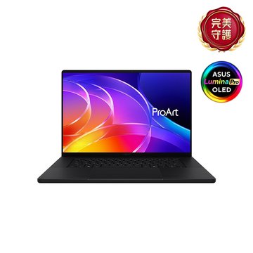 (客訂品)ASUS 華碩 ProArt P16 H7607BA-8888KN1X20曜夜黑(16'/NVIDIA RTX Spark N1X/128G/2TB SSD/OLED/3Y/W11P)AI電競商用觸控筆電(預購品,10/30後依訂單順序出貨)