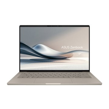 ASUS 華碩 Zenbook A14 UX3407QA-0072D26100沙暮金(無鼠/14"/Snapdragon X X1 26 100/32G/1T SSD/OLED/3Y/W11)AI 筆電