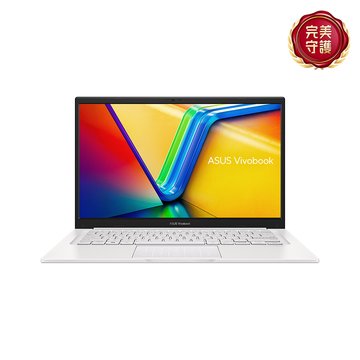 ASUS 華碩 X1404VA-0181W120U 幻彩白(無包鼠/14"/Core 5 120U/8G/512G SSD/180度攤平/W11)筆電