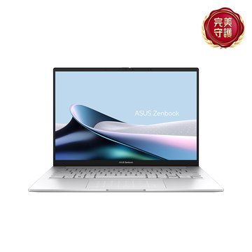 ASUS 華碩 Zenbook 14 UX3405CA-0182S225H白霧銀(無鼠/14'/Ultra5 225H/16G/512G SSD/OLED/W11)AI筆電