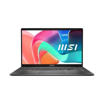 MSI 微星 Modern 15 F1MG-841TW鉑金灰(15.6'/Core 7 150U/16G/1TB SSD/3Y/W11P)商用筆電(福利品出清)