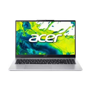 acer 宏碁 (福利品) Aspire Lite AL15-75P-55FR-001銀(15.6/Ultra5 225H/16G/512G SSD/180度轉軸/W11)AI筆電
