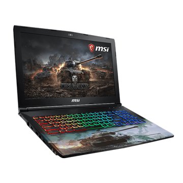 MSI GP62 8RD-078戰車世界(I7-8750H/8G/GTX1050TI-4G/256SSD+1TB)