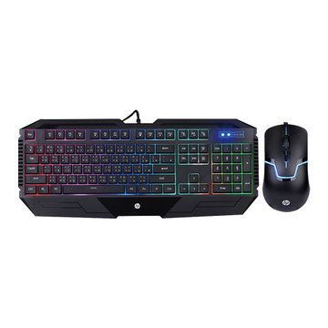 hp 惠普 GK1100 有線電競鍵鼠組 