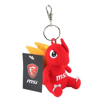 MSI 微星 Dragon Doll Charm 龍娃娃公仔鑰匙圈 