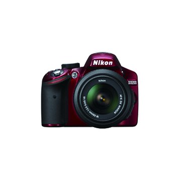 NIKON 尼康D3200 KIT(18-55mm)紅單眼相機(福利品出清)｜順發線上購物