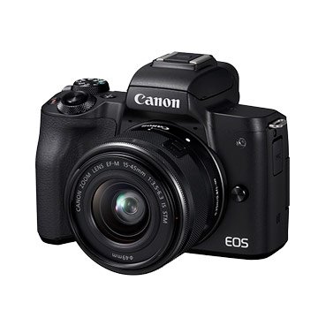 Canon EOS M50 +EF-M 15-45黑 輕單眼