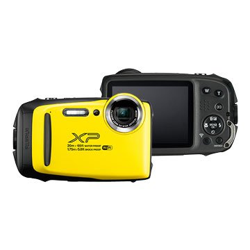 FUJIFILM 富士軟片 XP-130黃 1640萬畫素 防水相機(福利品出清)