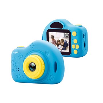 E-books 中景 P1 兒童數位相機 贈16G記憶卡-藍