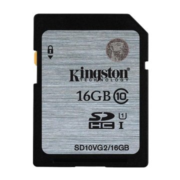Kingston 金士頓SDHC 16G U1 C10 記憶卡