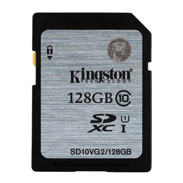 Kingston 金士頓SDXC 128G U1 C10 記憶卡