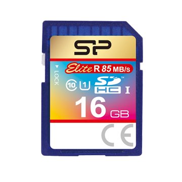 SILICON POWER Elite SDHC 16G U1 C10記憶卡(讀85