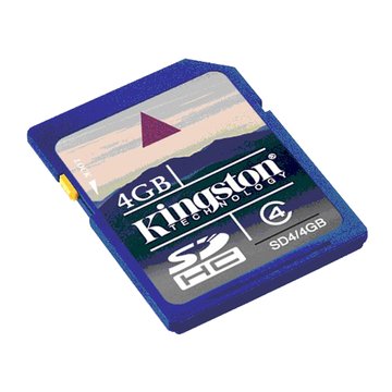 Kingston 金士頓SDHC 4G CL4記憶卡