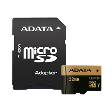 ADATA 威剛XPG microSDHC UHS-I U3 32G附轉卡記憶卡