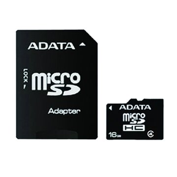 ADATA 威剛Micro 16G CL4附轉卡記憶卡
