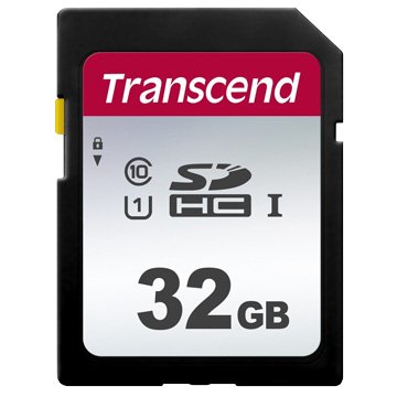 Transcend 創見SDHC 300S 32G UHS-I CL10記憶卡(銀)