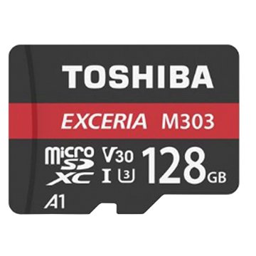 TOSHIBA 東芝Exceria Micro SDXC 128G UHS-I U3 V30 A1 記憶卡