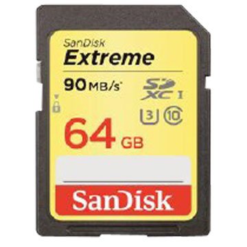 SANDISK Extreme SDXZC 64G U3(讀90MB)