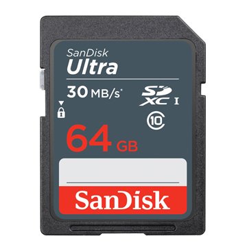 SANDISK Ultra SDXC 64G C10 U1(讀48MB/s)