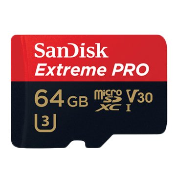 SANDISK Extreme PRO Micro SDXC 64G UHS-I記憶卡