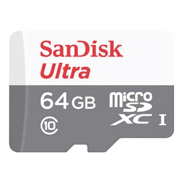SANDISK Ultra Micro 64G C10 U1記憶卡(讀100MB/s)