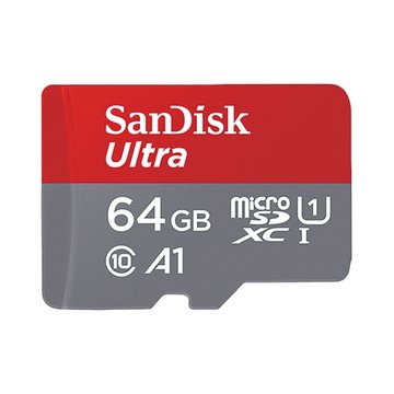 SANDISK Ultra microSD 64G U1 A1記憶卡(公司貨)(讀140MB/s)