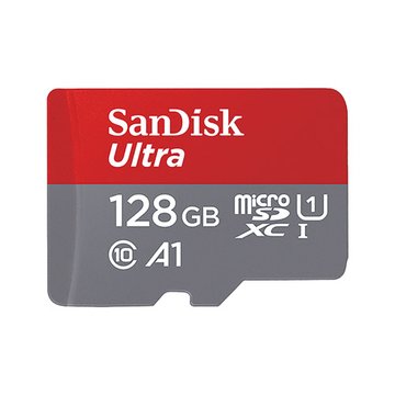 SANDISK Ultra microSD 128G U1 A1記憶卡(公司貨)(讀140MB/s)
