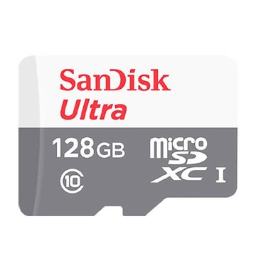 SANDISK Ultra Micro 128G C10 U1記憶卡(公司貨)(讀100MB/s)