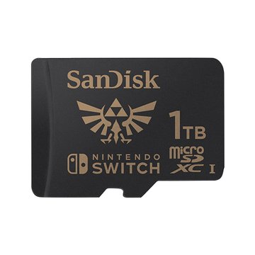 SANDISK microSDXC 1TB 100MB/s Nintendo Switch授權專用記憶卡(SDSQXAO-1T00-GN6ZN)