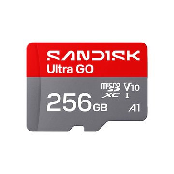 SanDisk 晟碟 Ultra GO microSD UHS-I 256GB V10A1讀190M 記憶卡