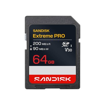 SanDisk 晟碟 ExtremePro SD UHS-I V30 64GB讀200M記憶卡