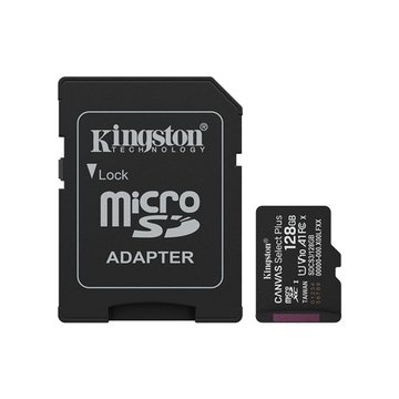 Kingston 金士頓Micro 128G U1 C10 A1附轉卡(讀150MB/s)SDCS3/128GB 記憶卡