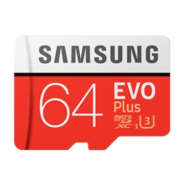SAMSUNG EVO Plus Micro SDXC 64G UHS-I U3 C10