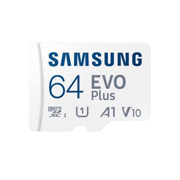 SAMSUNG 三星 三星EVO Plus microSD 64G UHS-I U1A1V10/讀160M(MB-MC64SA/APC)記憶卡