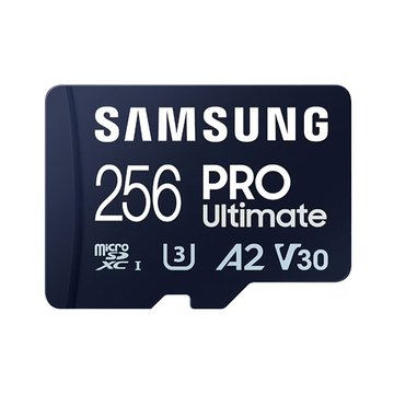 SAMSUNG 三星 三星PRO Ultimate microSD 256G UHS-I U3A2V30(MB-MY256SA/WW)記憶卡