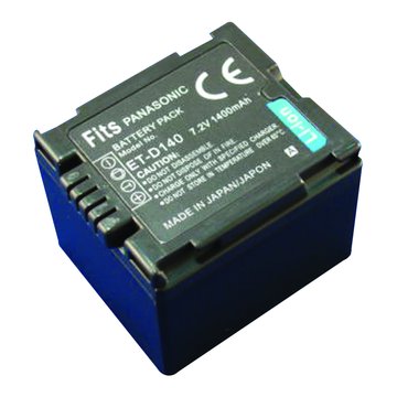 Panasonic  國際牌D140 副廠電池 (7.4V 1400MA)