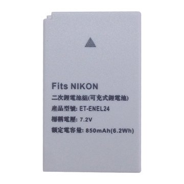 NIKON 尼康EN-EL24 副廠電池(J5)