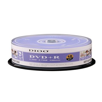 E-books DIOO 海洋版 16X DVD+R/4.7G10片+布丁桶