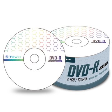 e-Power 風格紋 16X DVD-R/4.7G 50片