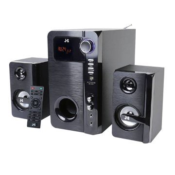 JS JY3071/黑/三件式喇叭/2.1藍牙/8200W