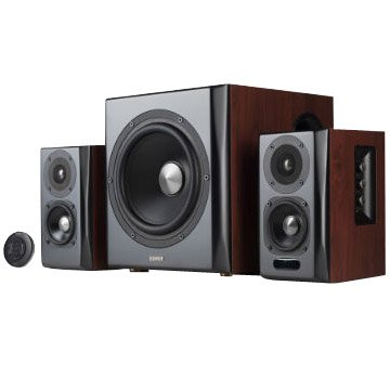 (福利品)Edifier 漫步者S350DB/木紋色/三件式/150W