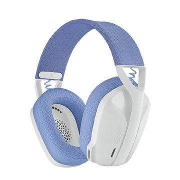 Logitech 羅技G435 輕量雙模無線藍芽耳機-白