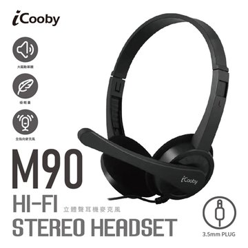 iCooby M90/立體聲耳機麥克風