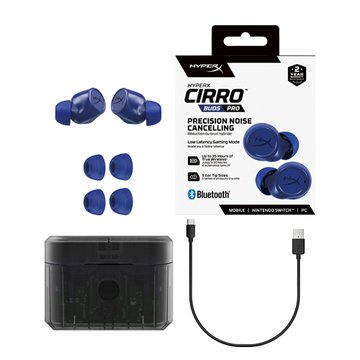 HyperX Cirro Buds Pro 真無線降噪電競耳機(藍)