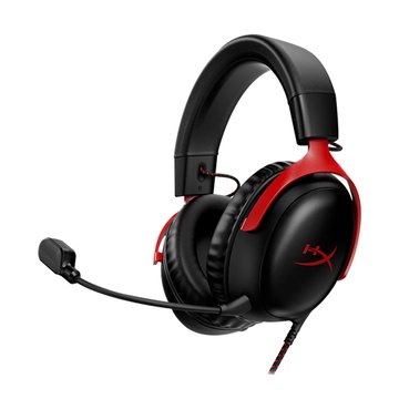HyperX Cloud III(紅黑)電競耳機麥克風
