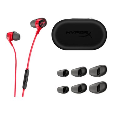 HyperX (客訂品)Cloud Earbuds II 入耳式耳機(紅)
