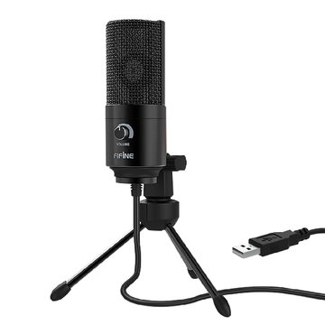  K669B (黑)USB心型指向電容式麥克風