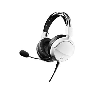 audio-technica 鐵三角ATH-GL3白/遊戲用耳機麥克風組